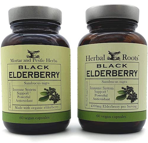 Mortar and Pestle Herbs- Black Elderberry Capsules review