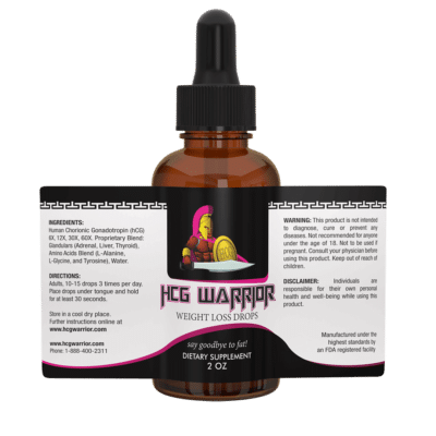 HCG Warrior Drops